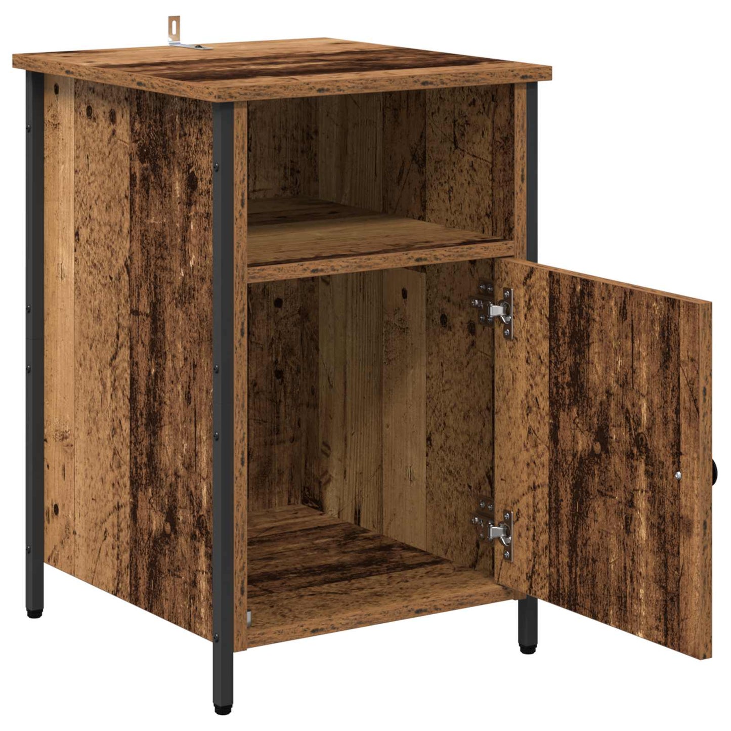Bedside Cabinet 2 pcs Old Wood 40 x 42 x 60 cm Engineered Wood