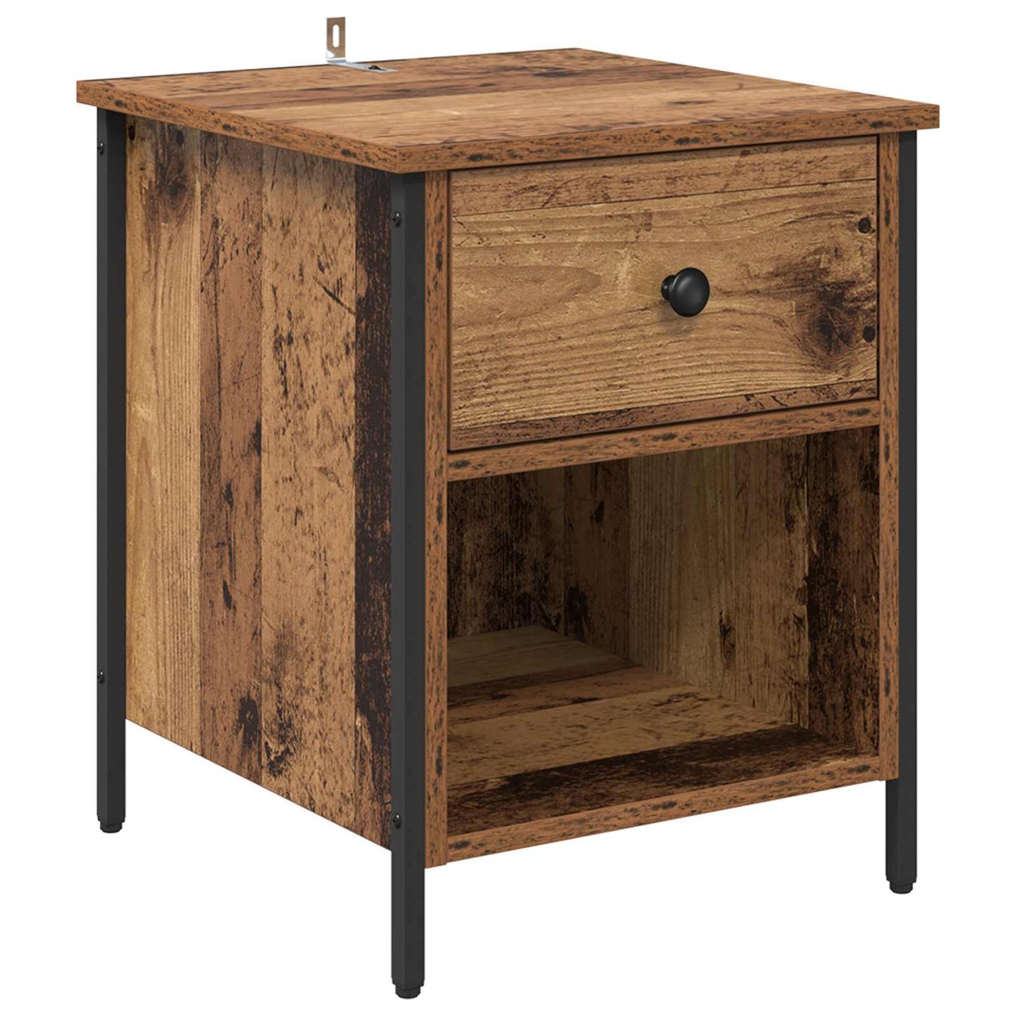 Bedside Cabinet Old Wood 40 x 42 x 50 cm Engineered Wood