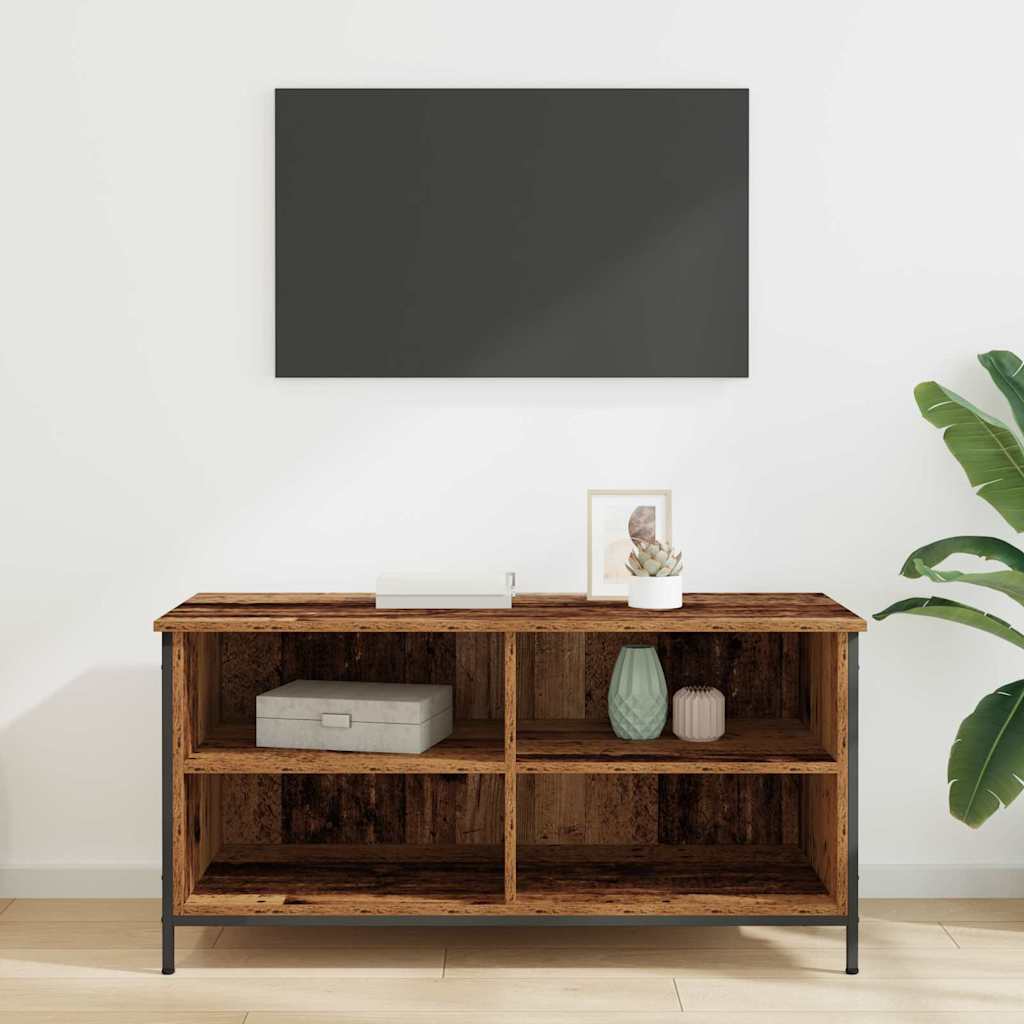 TV Cabinet Old Wood 100 x 40 x 50 cm Engineered Wood
