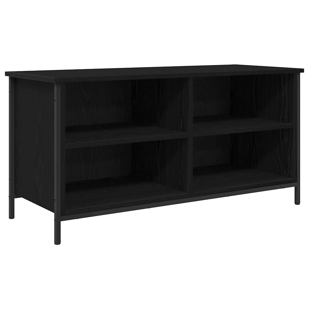 TV Cabinet 100 x 40 x 50 cm Black Oak Engineered Wood