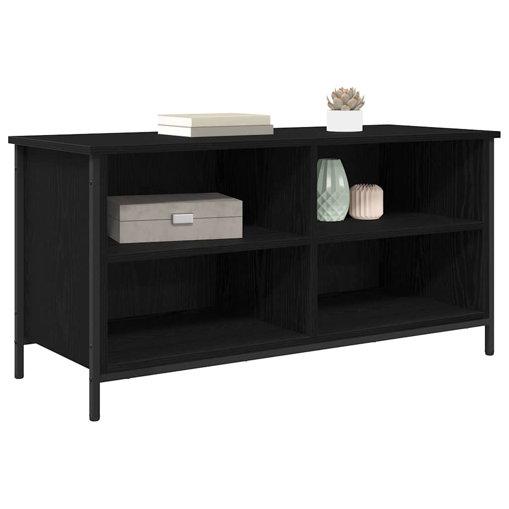 TV Cabinet 100 x 40 x 50 cm Black Oak Engineered Wood