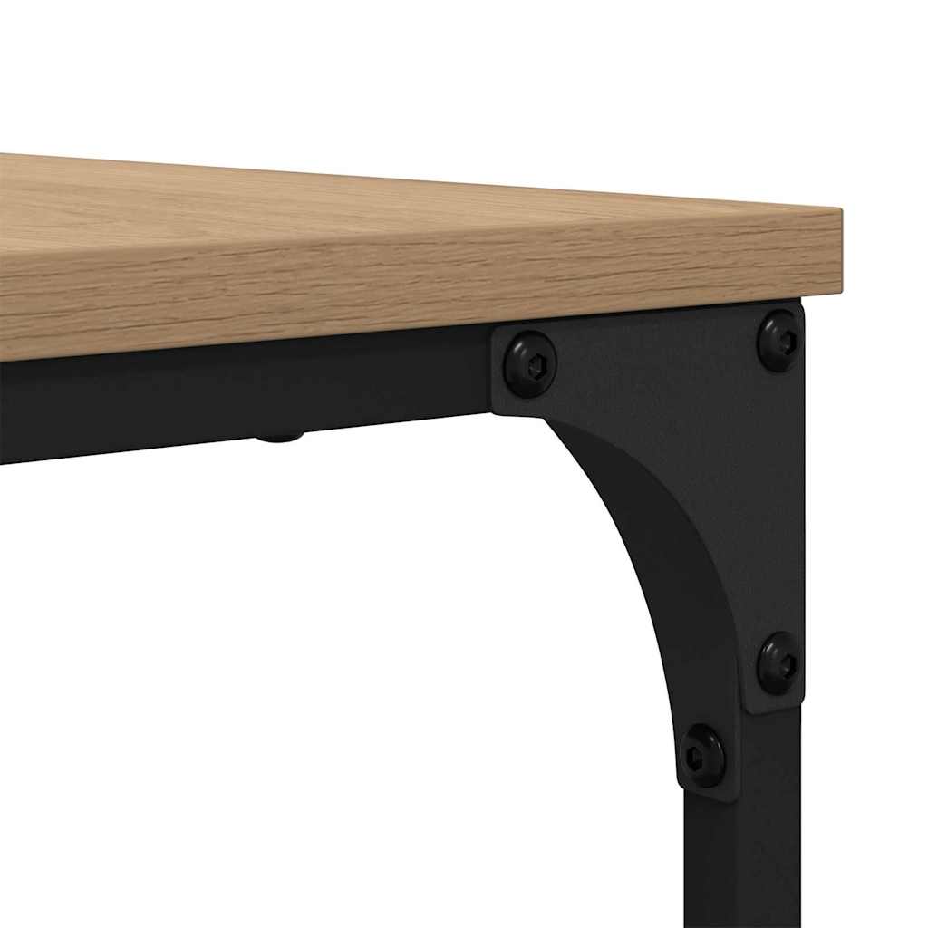 Coffee Table 2 pcs Artisan Oak 80 x 80 x 35 cm Engineered Wood