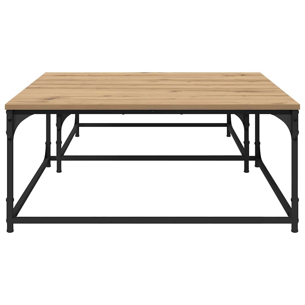 Coffee Table 2 pcs Artisan Oak 80 x 80 x 35 cm Engineered Wood