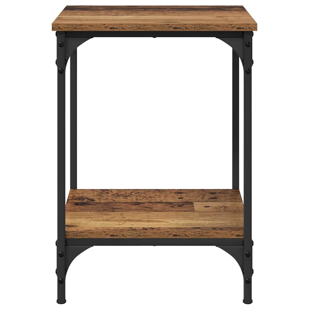 Coffee Table Old Wood 40 x 40 x 55 cm Engineered Wood