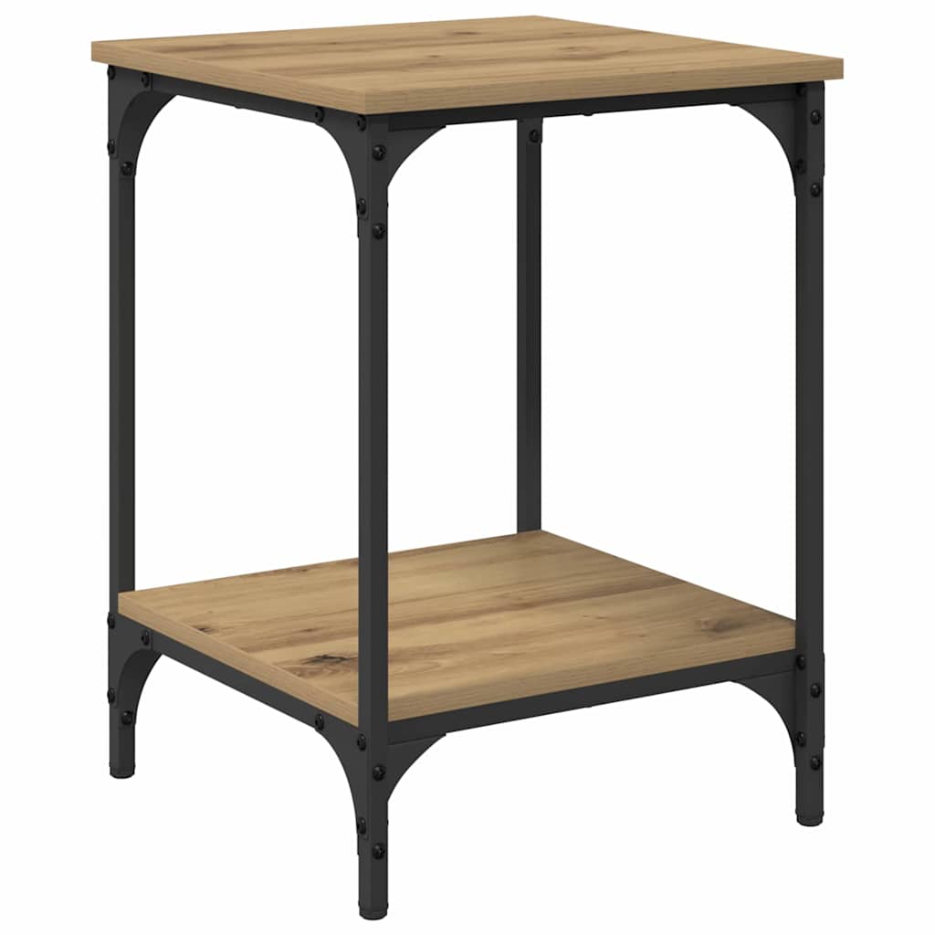 Coffee Table Artisan Oak 40 x 40 x 55 cm Engineered Wood