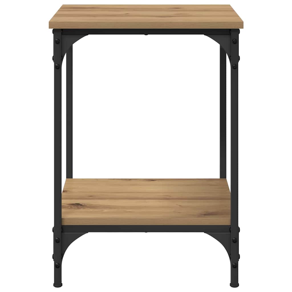 Coffee Table Artisan Oak 40 x 40 x 55 cm Engineered Wood