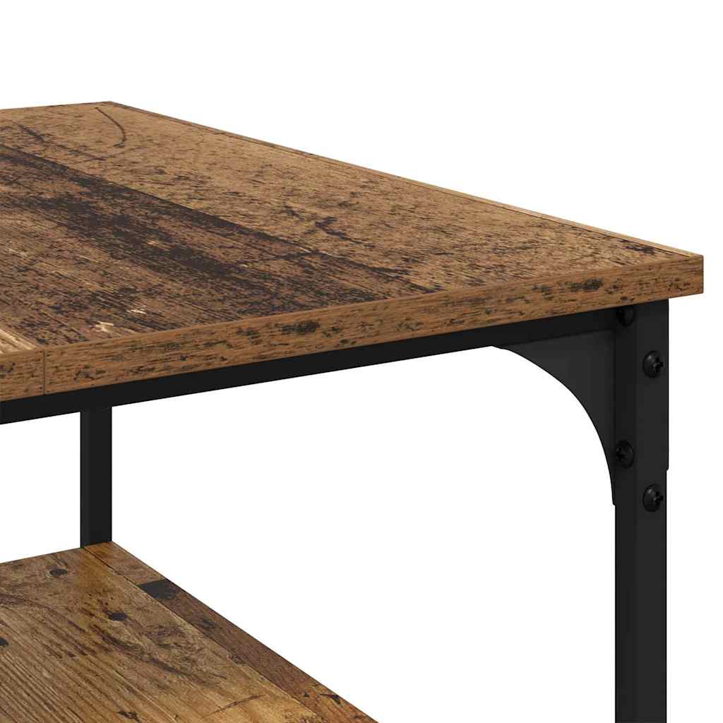 Coffee Table Old Wood 55 x 55 x 40 cm Engineered Wood