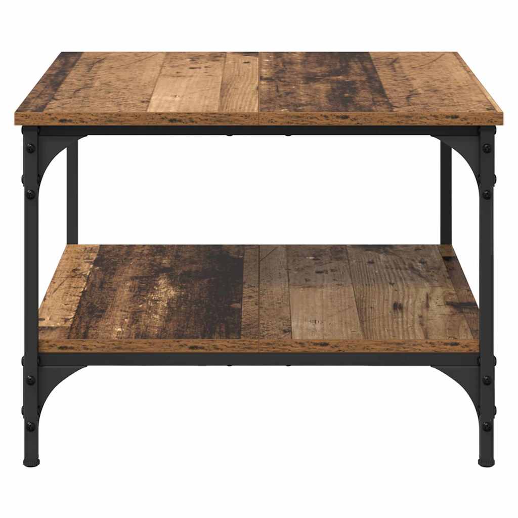 Coffee Table Old Wood 55 x 55 x 40 cm Engineered Wood