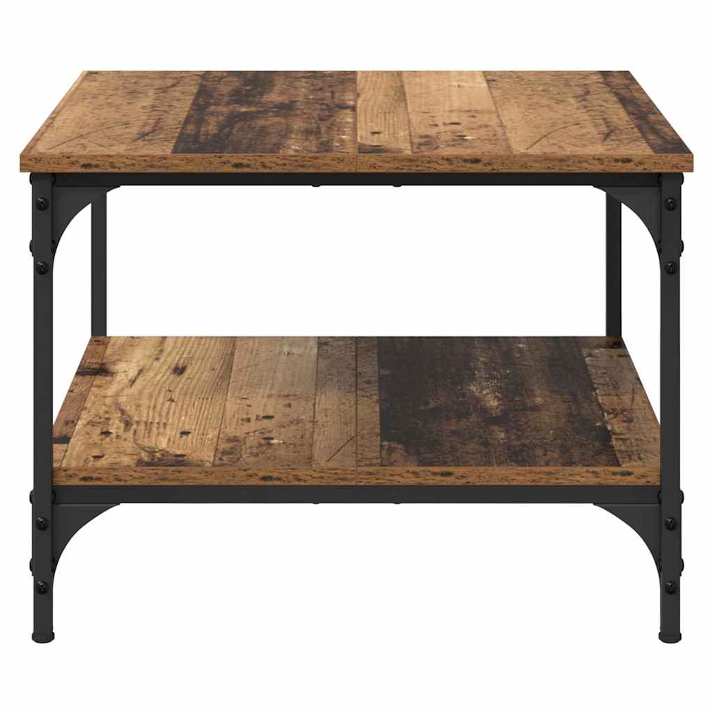 Coffee Table Old Wood 55 x 55 x 40 cm Engineered Wood