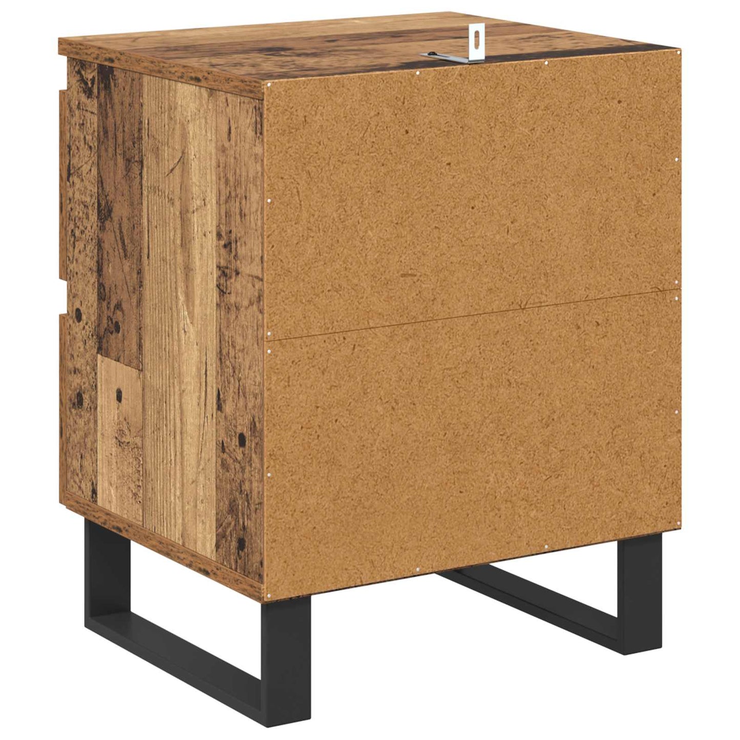 Bedside Cabinet 2 pcs Old Wood 40 x 35 x 50 cm Engineered Wood