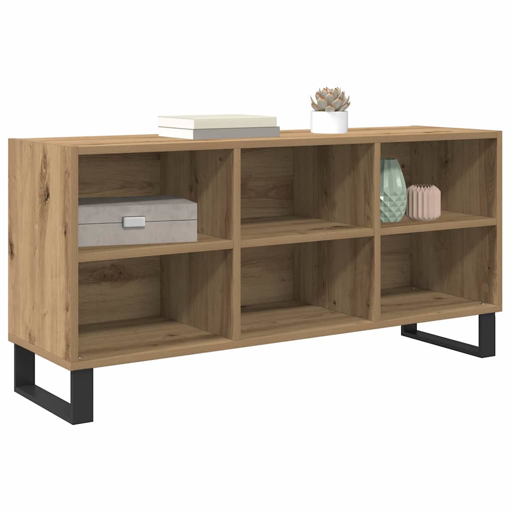 TV Cabinet Artisan Oak 103.5 x 30 x 50 cm Engineered Wood