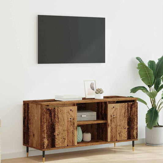 TV Cabinet 104 x 35 x 50 cm Old Wood Engineered Wood