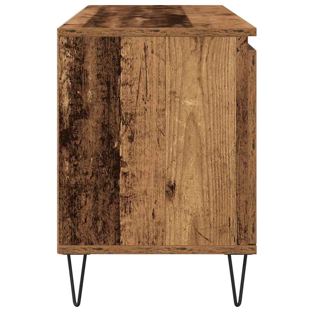 TV Cabinet Old Wood 104 x 35 x 50 cm Engineered Wood