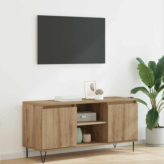 TV Cabinet 104 x 35 x 50 cm Artisan Oak Engineered Wood