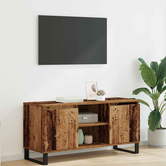 TV Cabinet 104 x 35 x 50 cm Old Wood Engineered Wood