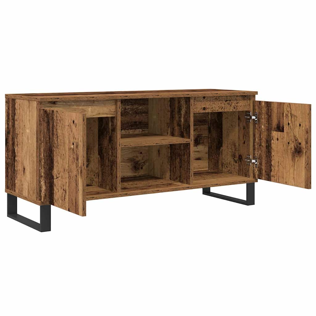 TV Cabinet Old Wood 104 x 35 x 50 cm Engineered Wood