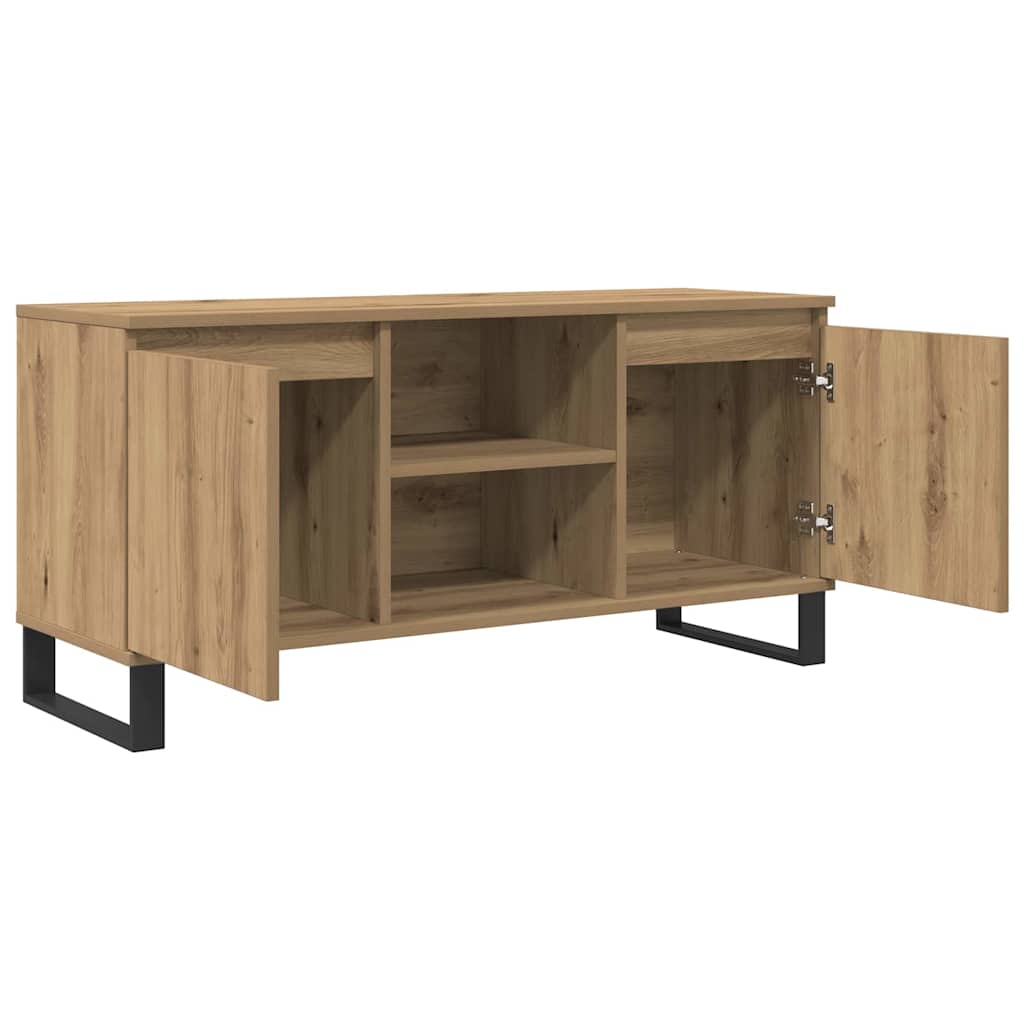 TV Cabinet 104 x 35 x 50 cm Artisan Oak Engineered Wood