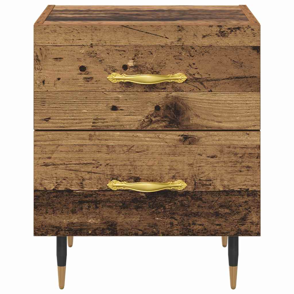 Bedside Cabinet Old Wood 40 x 35 x 47.5 cm Engineered Wood
