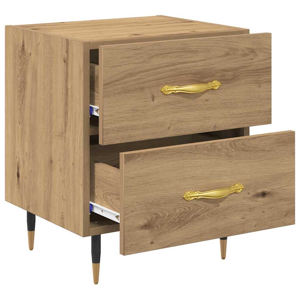 Bedside Cabinet Artisan Oak 40 x 35 x 47.5 cm Engineered Wood