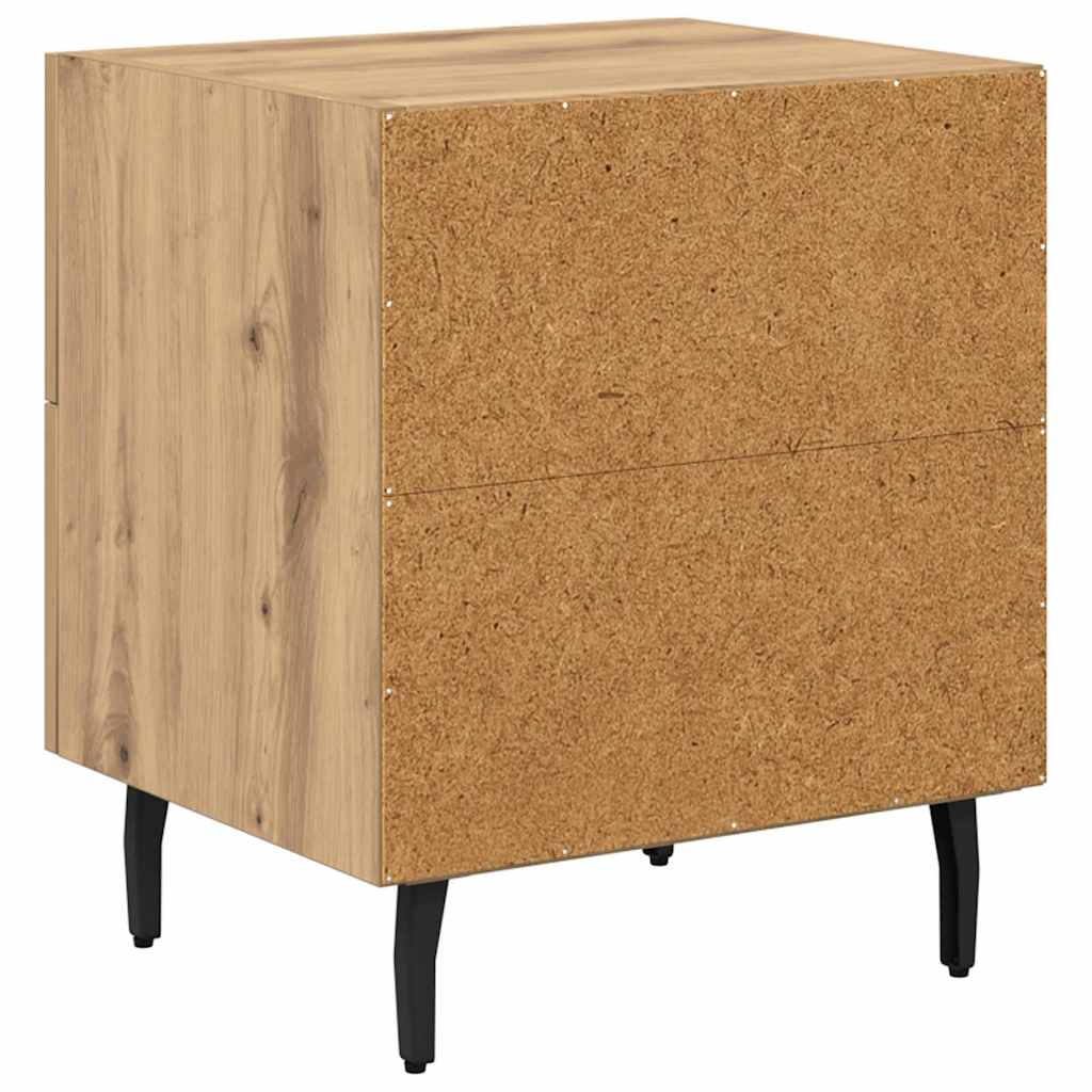 Bedside Cabinet Artisan Oak 40 x 35 x 47.5 cm Engineered Wood