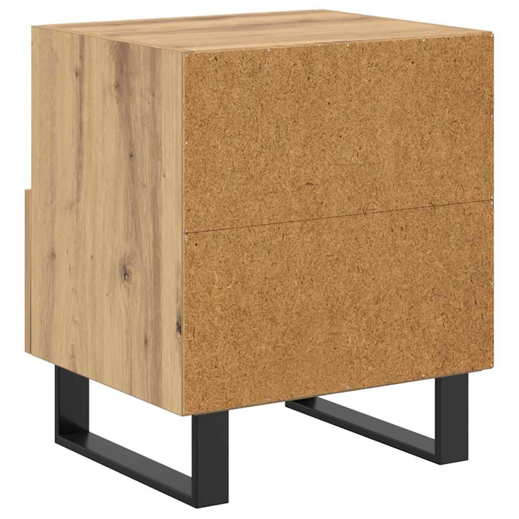 Bedside Cabinet Artisan Oak 40 x 35 x 47.5 cm Engineered Wood