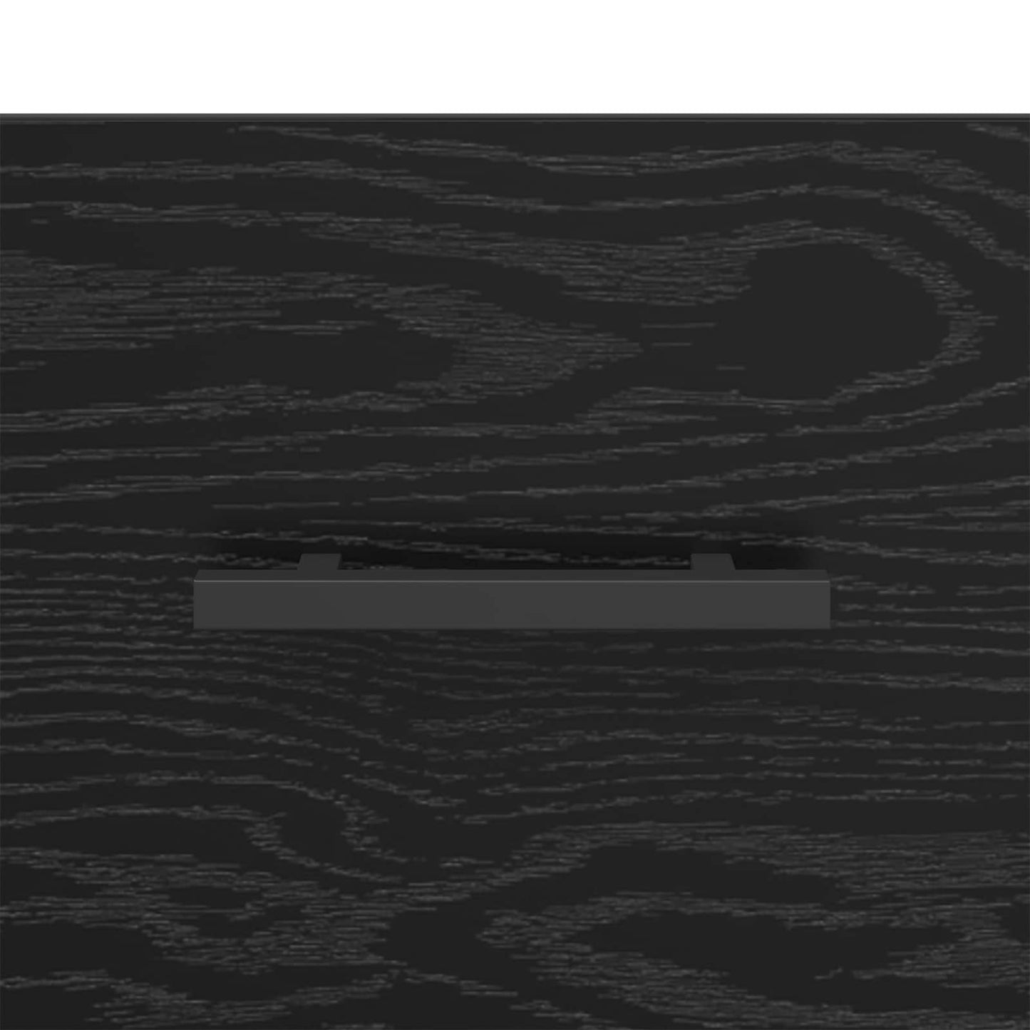 Bedside Cabinet Black Oak 40 x 40 x 66 cm Engineered Wood