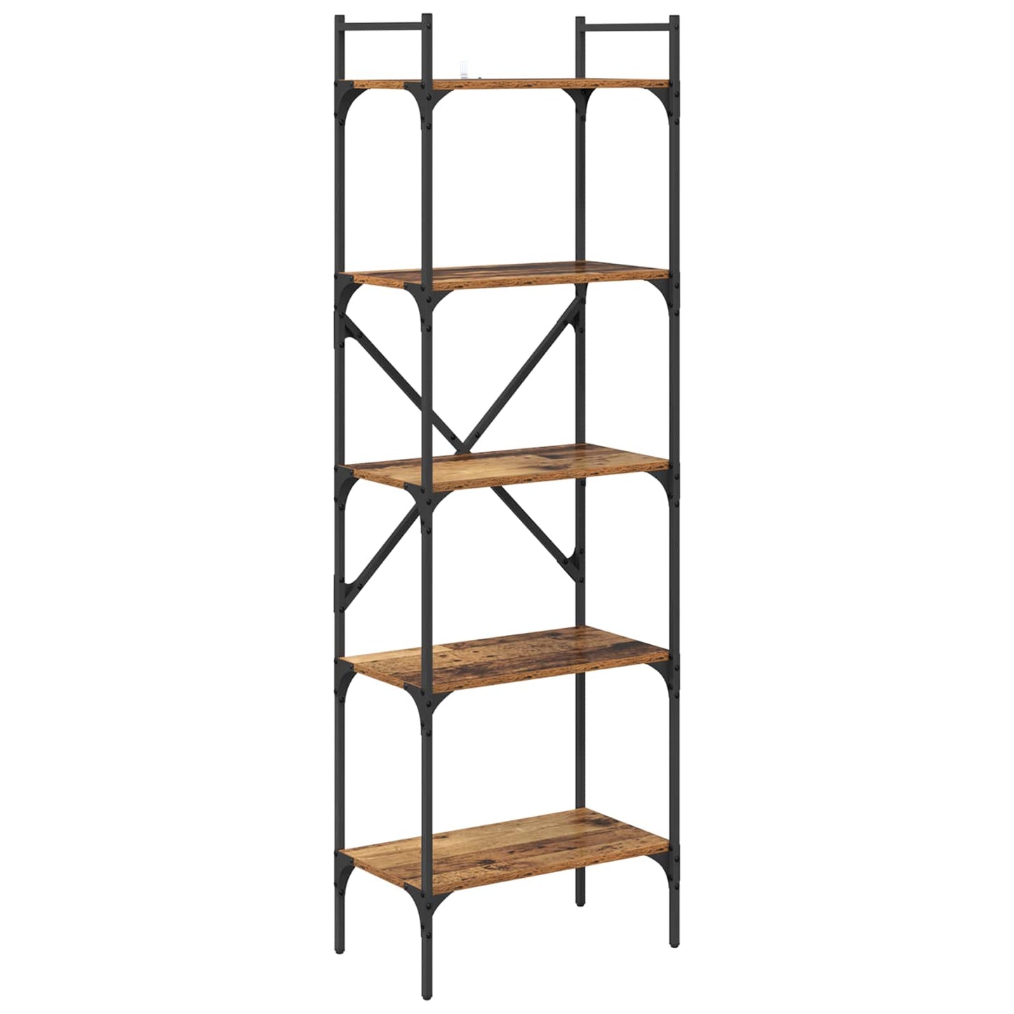 Bookcase Old Wood 56 x 32 x 174 cm Engineered Wood