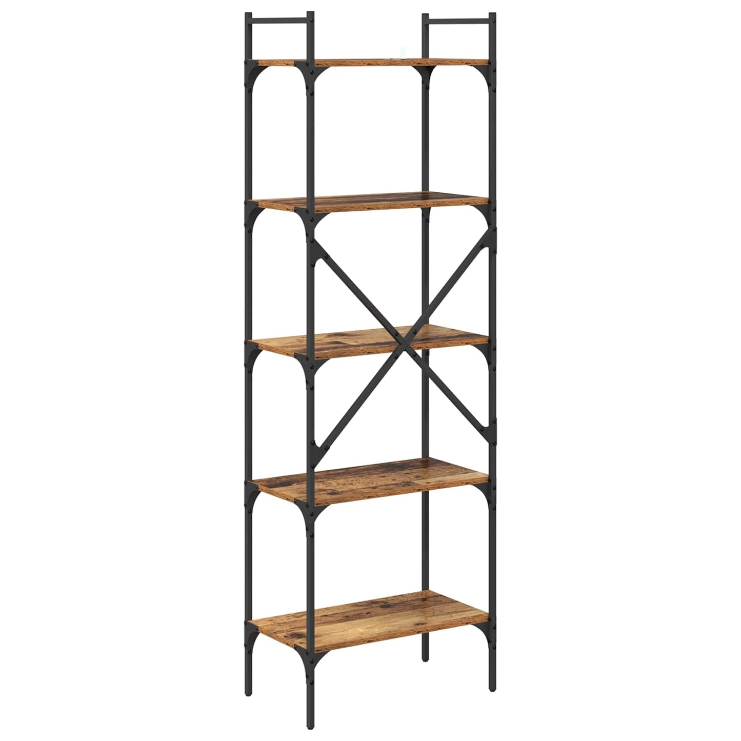 Bookcase Old Wood 56 x 32 x 174 cm Engineered Wood