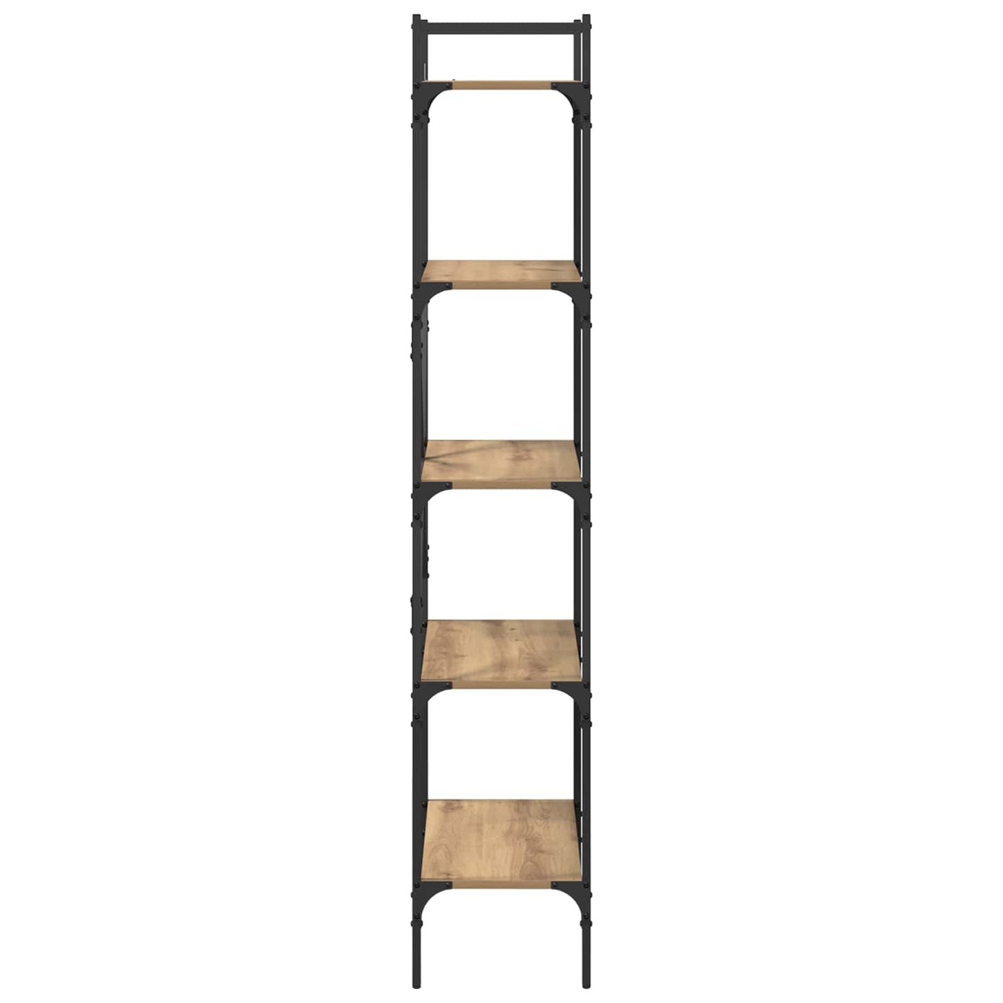 Bookcase 5-Tier 56 x 32 x 174 cm Engineered Wood Artisan Oak