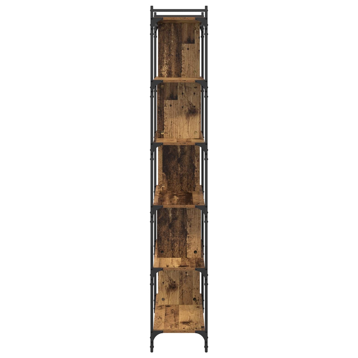 Bookcase Old wood 76 x 32 x 192 cm Engineered wood