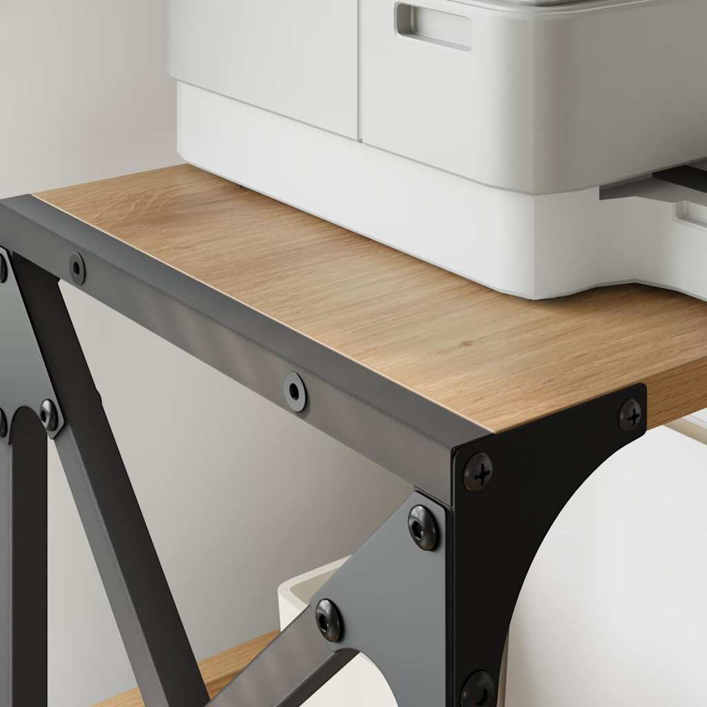 Printer Stand Artisan Oak 44 x 26 x 31.5 cm Engineered Wood