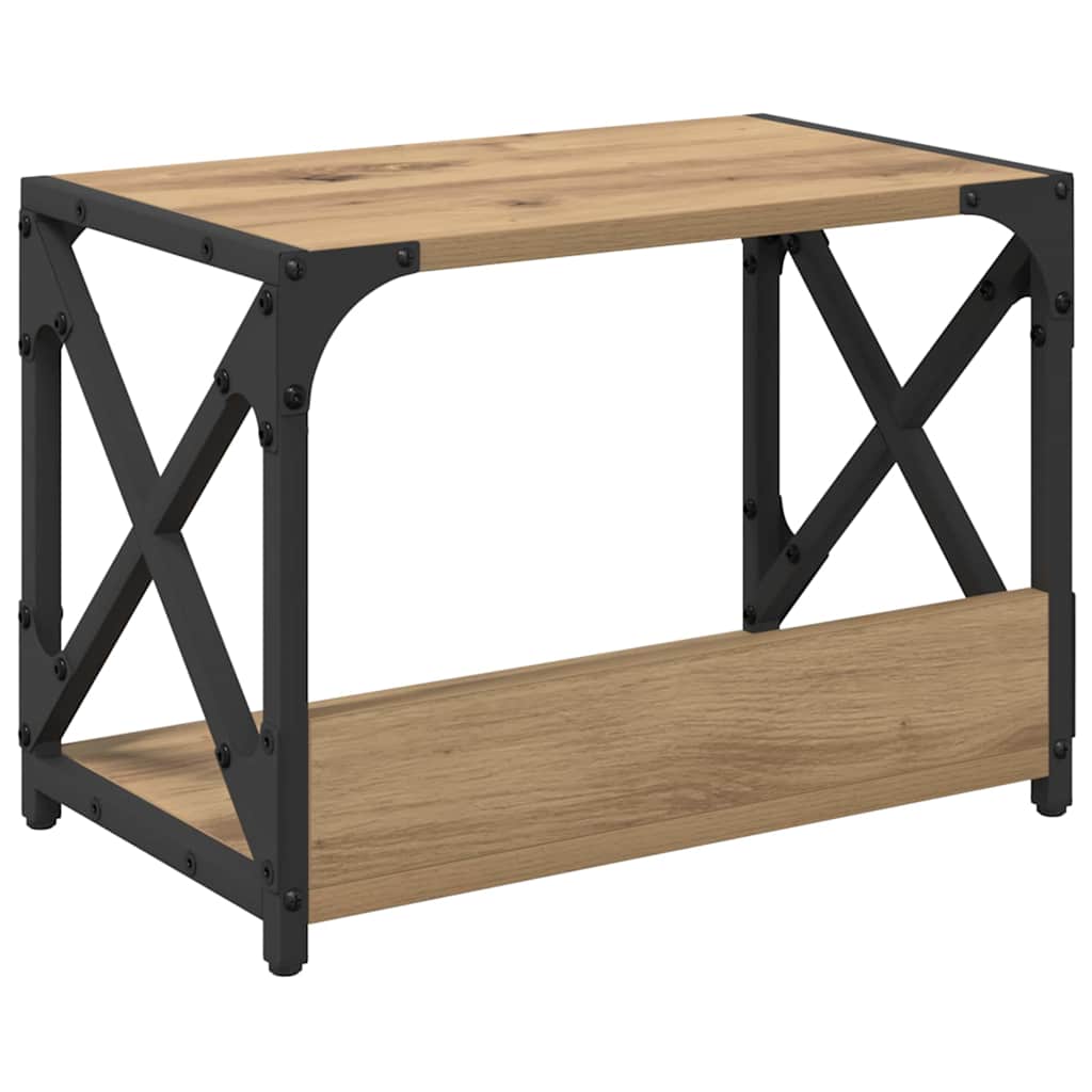 Printer Stand Artisan Oak 44 x 26 x 31.5 cm Engineered Wood