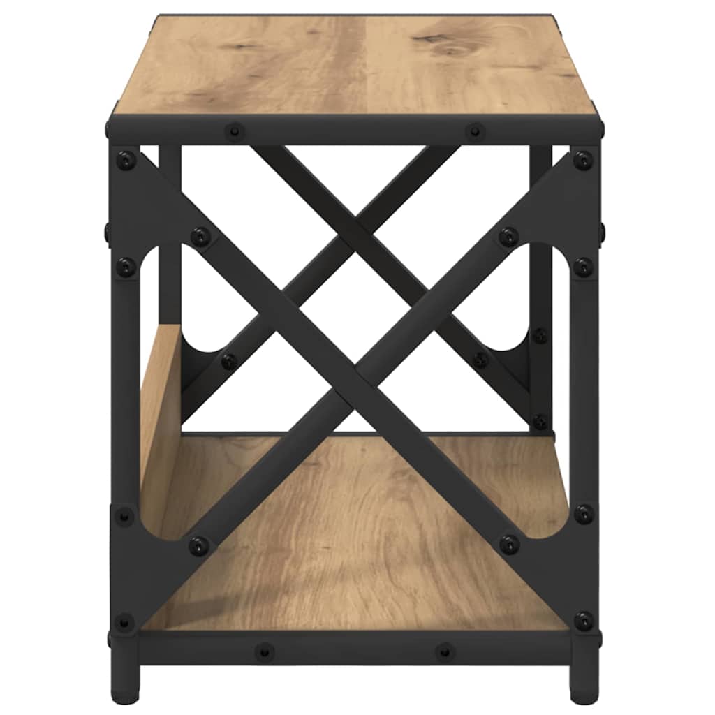 Printer Stand Artisan Oak 44 x 26 x 31.5 cm Engineered Wood