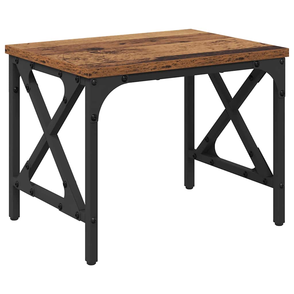 Printer Stand Old Wood 40 x 30 x 31 cm Engineered Wood
