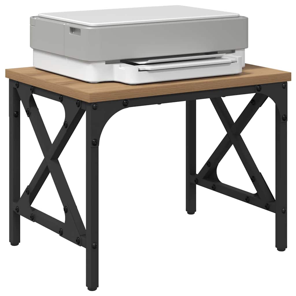 Printer Stand Artisan Oak 40 x 30 x 31 cm Engineered Wood