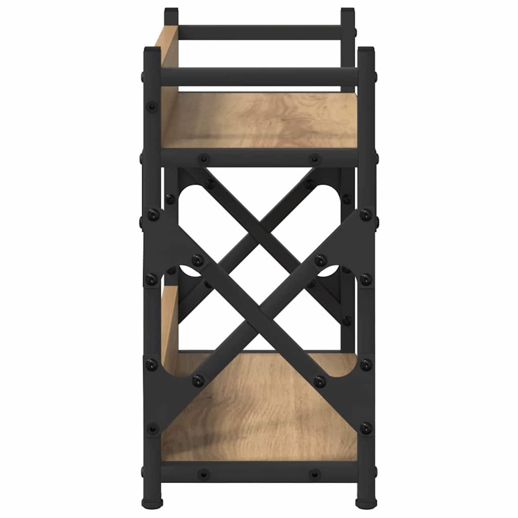 Printer Stand Artisan Oak 40 x 20 x 40 cm Engineered Wood