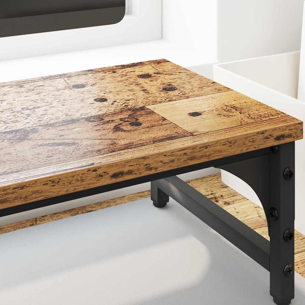 Monitor Stand Old Wood 55 x 23 x 14 cm Engineered Wood