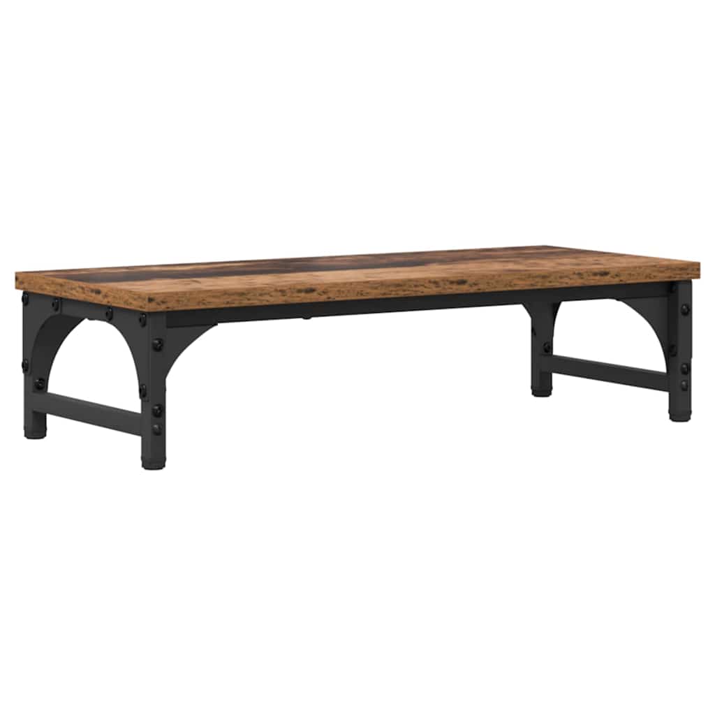Monitor Stand Old Wood 55 x 23 x 14 cm Engineered Wood