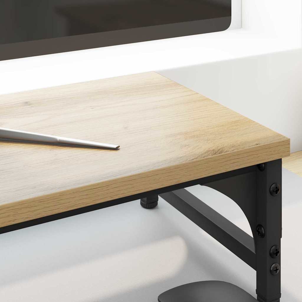 Monitor Stand Artisan Oak 55 x 23 x 14 cm Engineered Wood