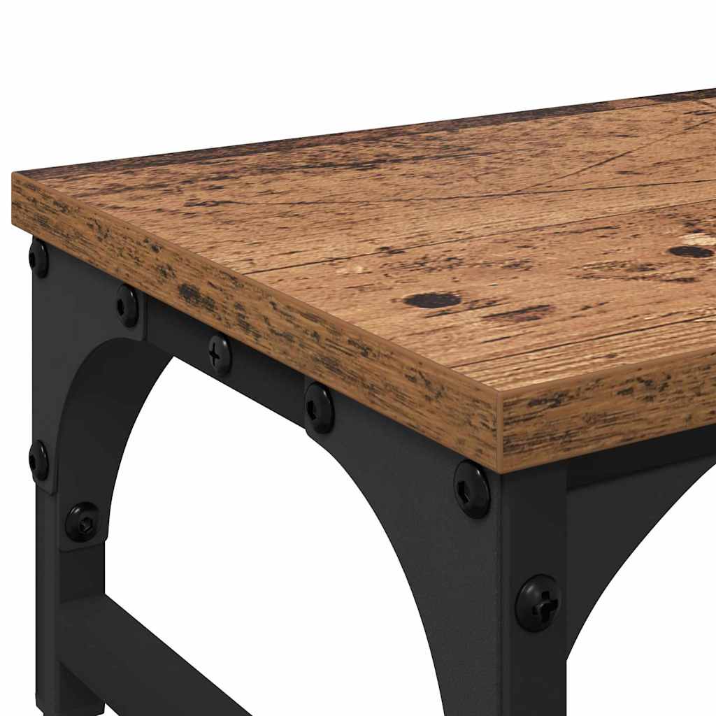 Monitor Stand Old Wood 105 x 23 x 15.5 cm Engineered Wood