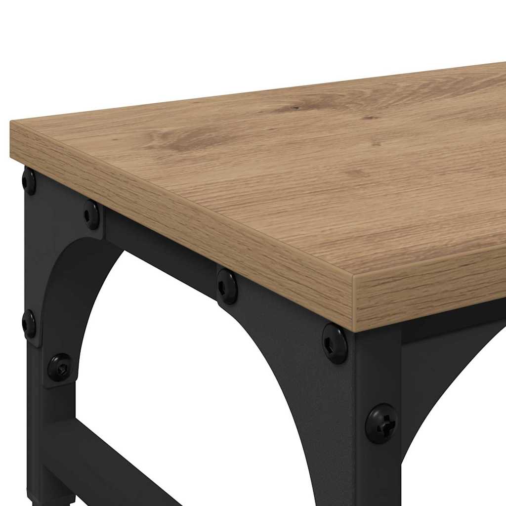 Monitor Stand Artisan Oak 105 x 23 x 15.5 cm Engineered Wood