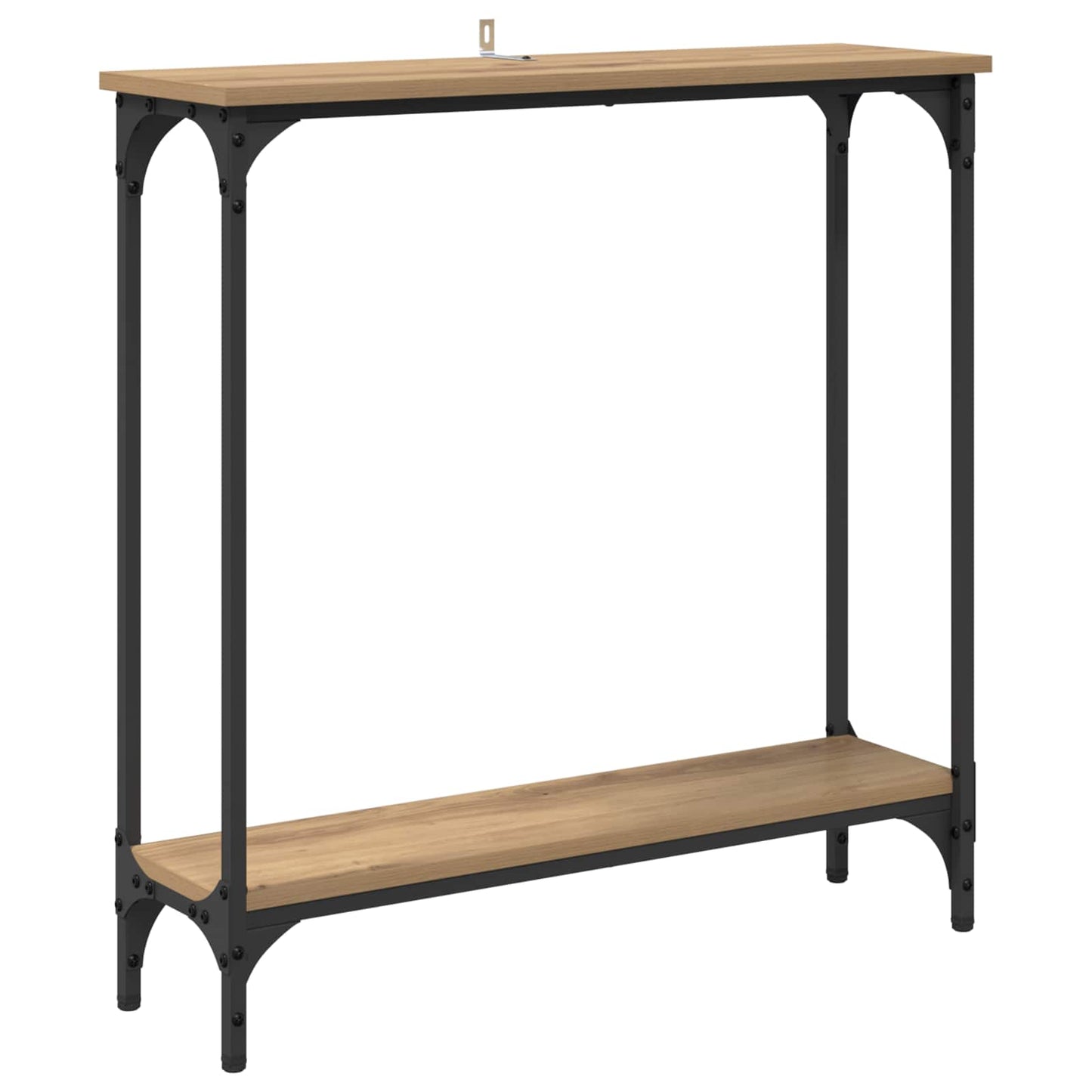 Console Table Artisan Oak 75 x 22.5 x 75 cm Engineered Wood