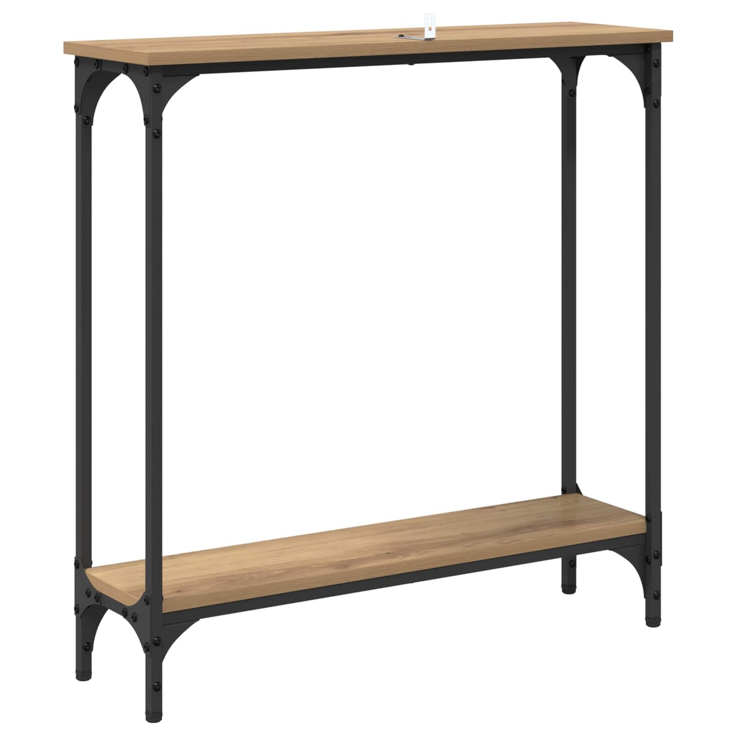 Console Table Artisan Oak 75 x 22.5 x 75 cm Engineered Wood
