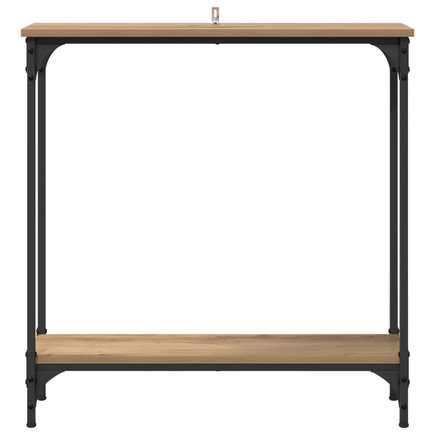 Console Table Artisan Oak 75 x 22.5 x 75 cm Engineered Wood