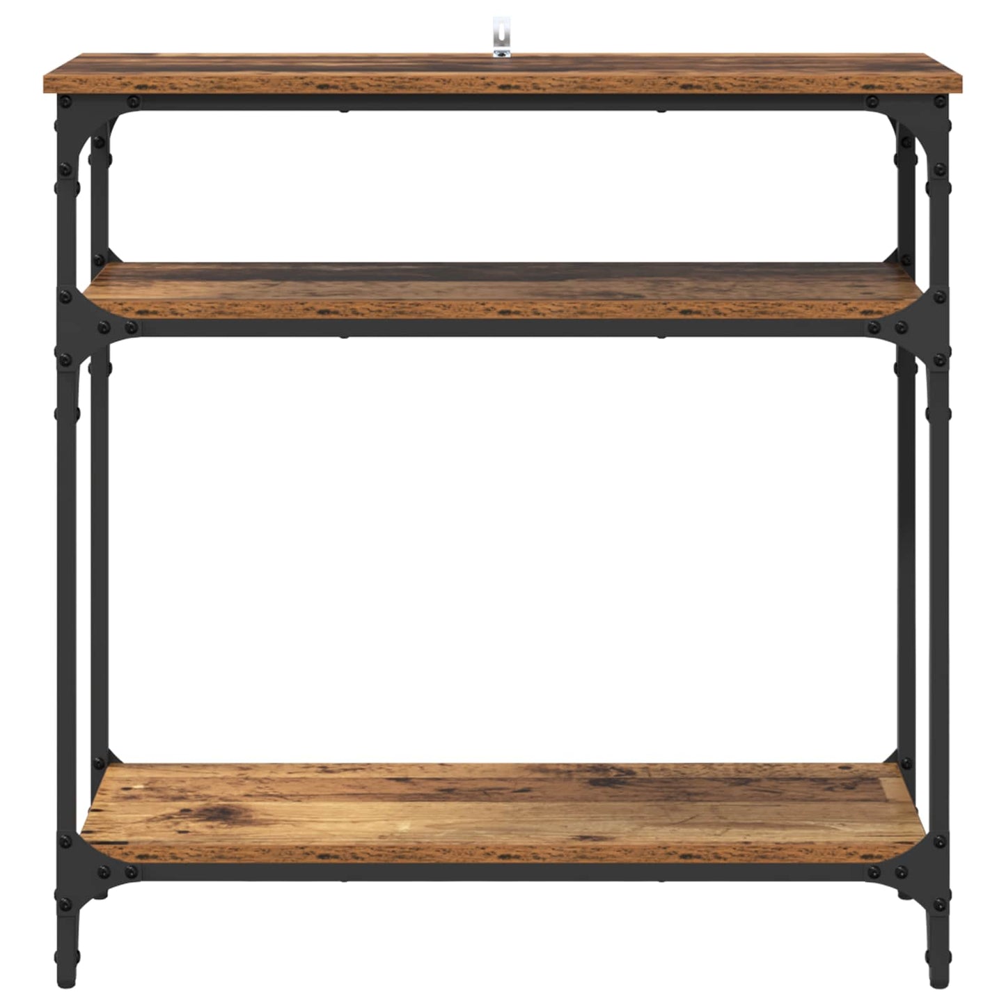 Console Table Old Wood 75 x 29 x 75 cm Engineered Wood