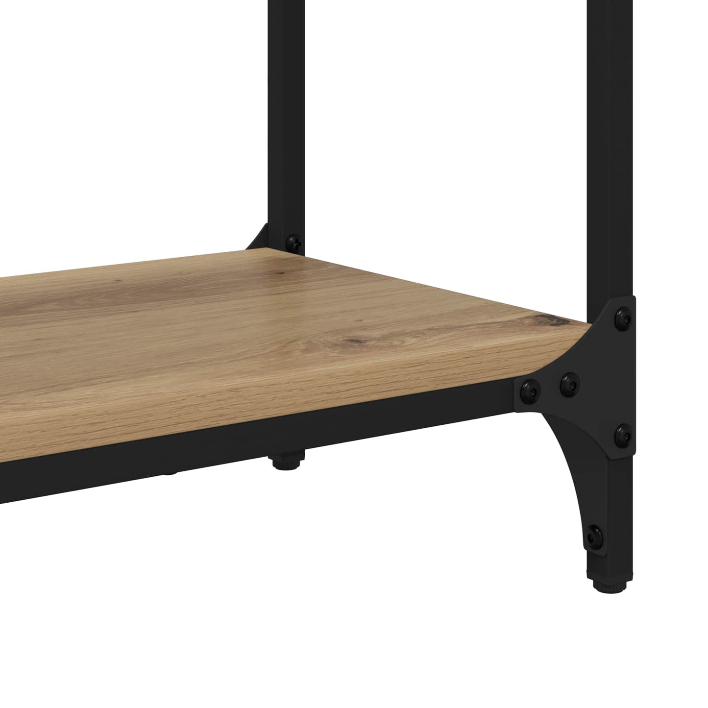 Console Table Artisan Oak 75 x 29 x 75 cm Engineered Wood