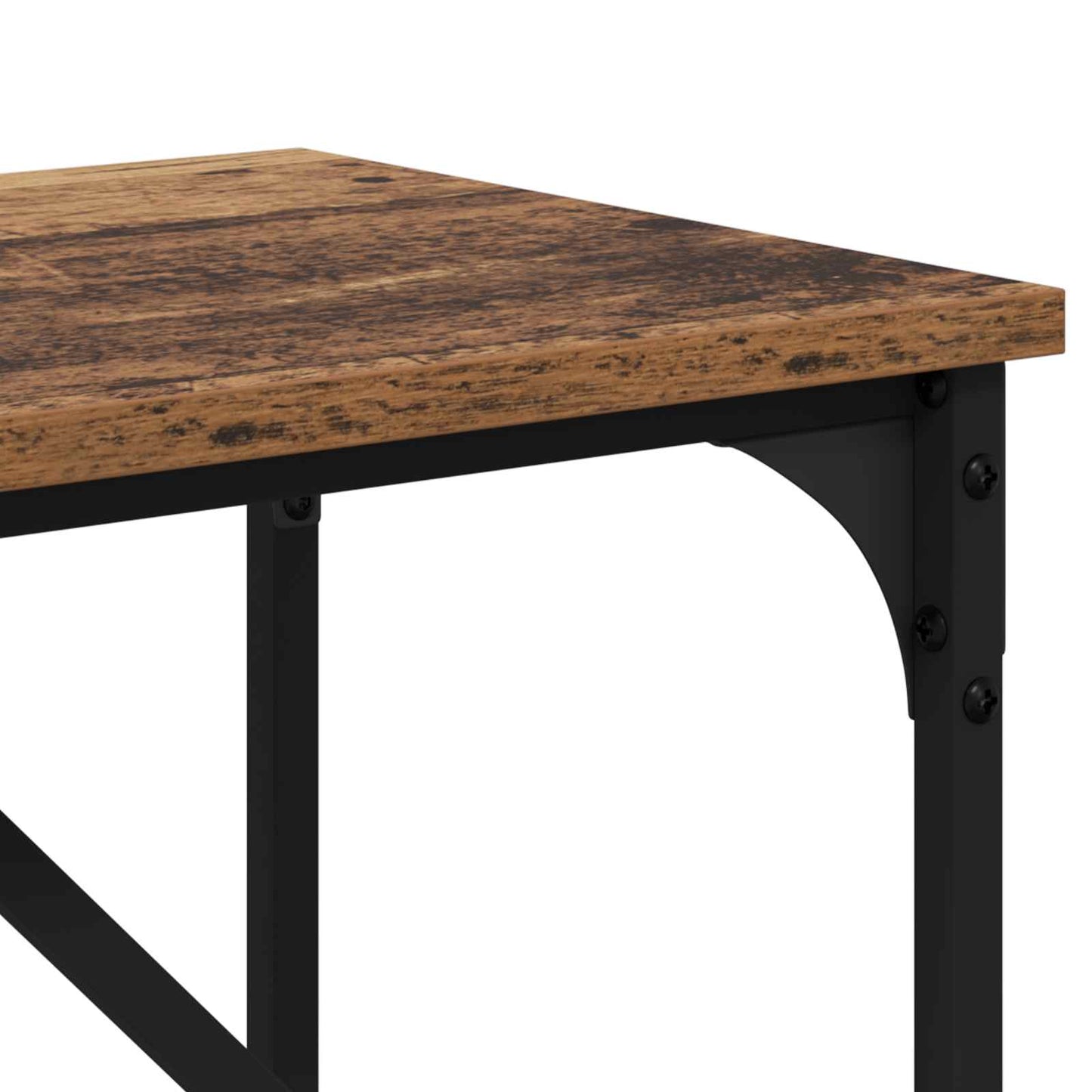 Console Table Old Wood 75 x 32 x 75 cm Engineered Wood