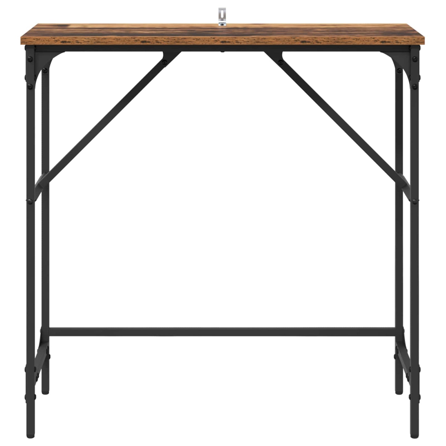 Console Table Old Wood 75 x 32 x 75 cm Engineered Wood