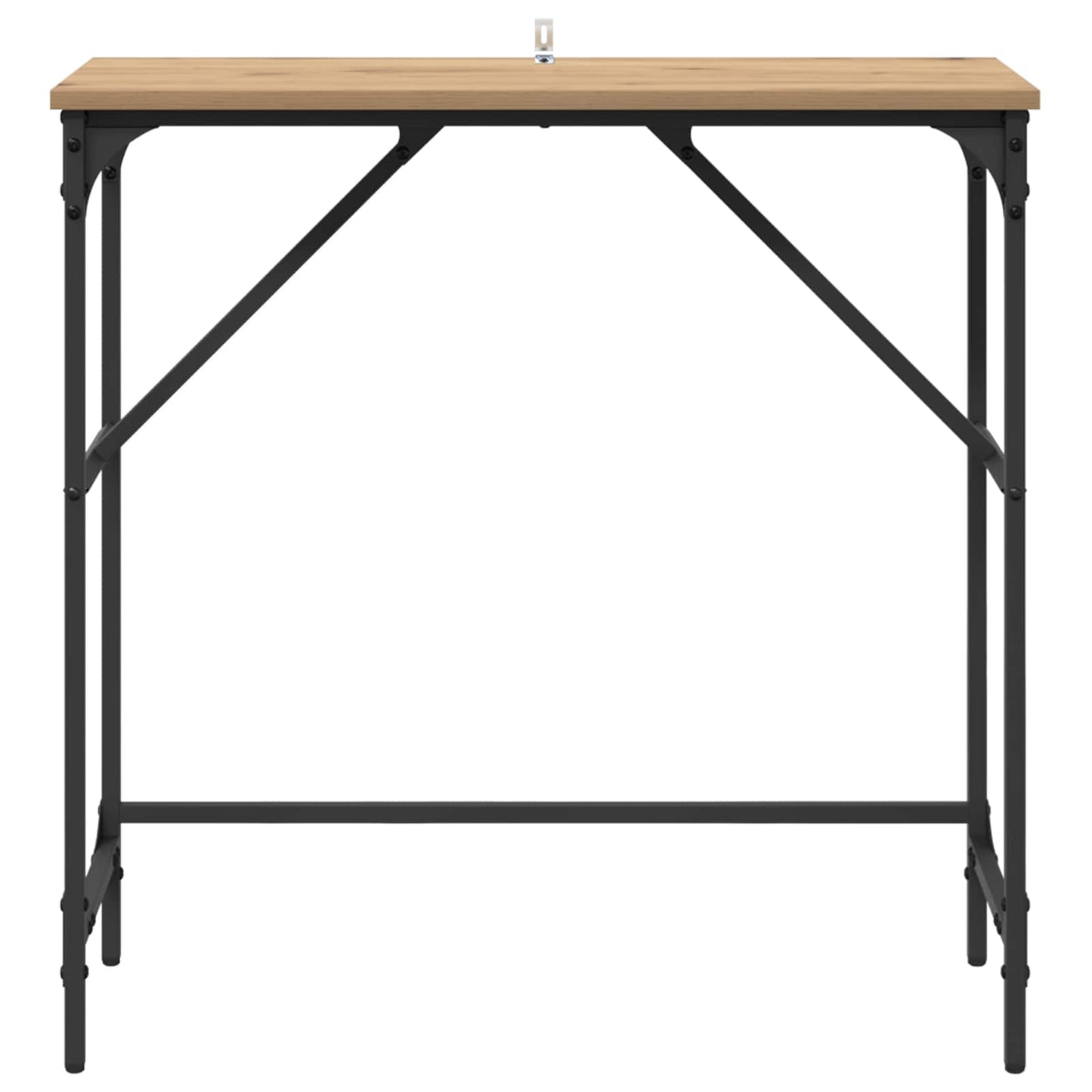 Console Table Artisan Oak 75 x 32 x 75 cm Engineered Wood