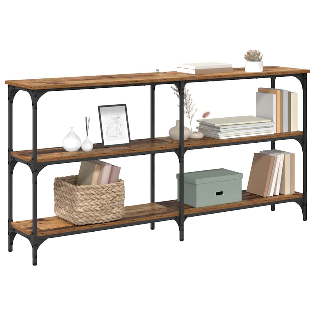 Console Table Old Wood 150 x 29 x 75 cm